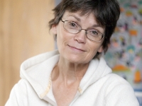 Lisa holding Hermes on bed P2 P2200026  Hermes and Lisa